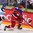 HELSINKI, FINLAND - JANUARY 5: Russia's Alexander Dergachyov #25 stickhanldes the puck with Finland's Julius Nattinen #25 chasing during gold medal game action at the 2016 IIHF World Junior Championship. (Photo by Matt Zambonin/HHOF-IIHF Images)


